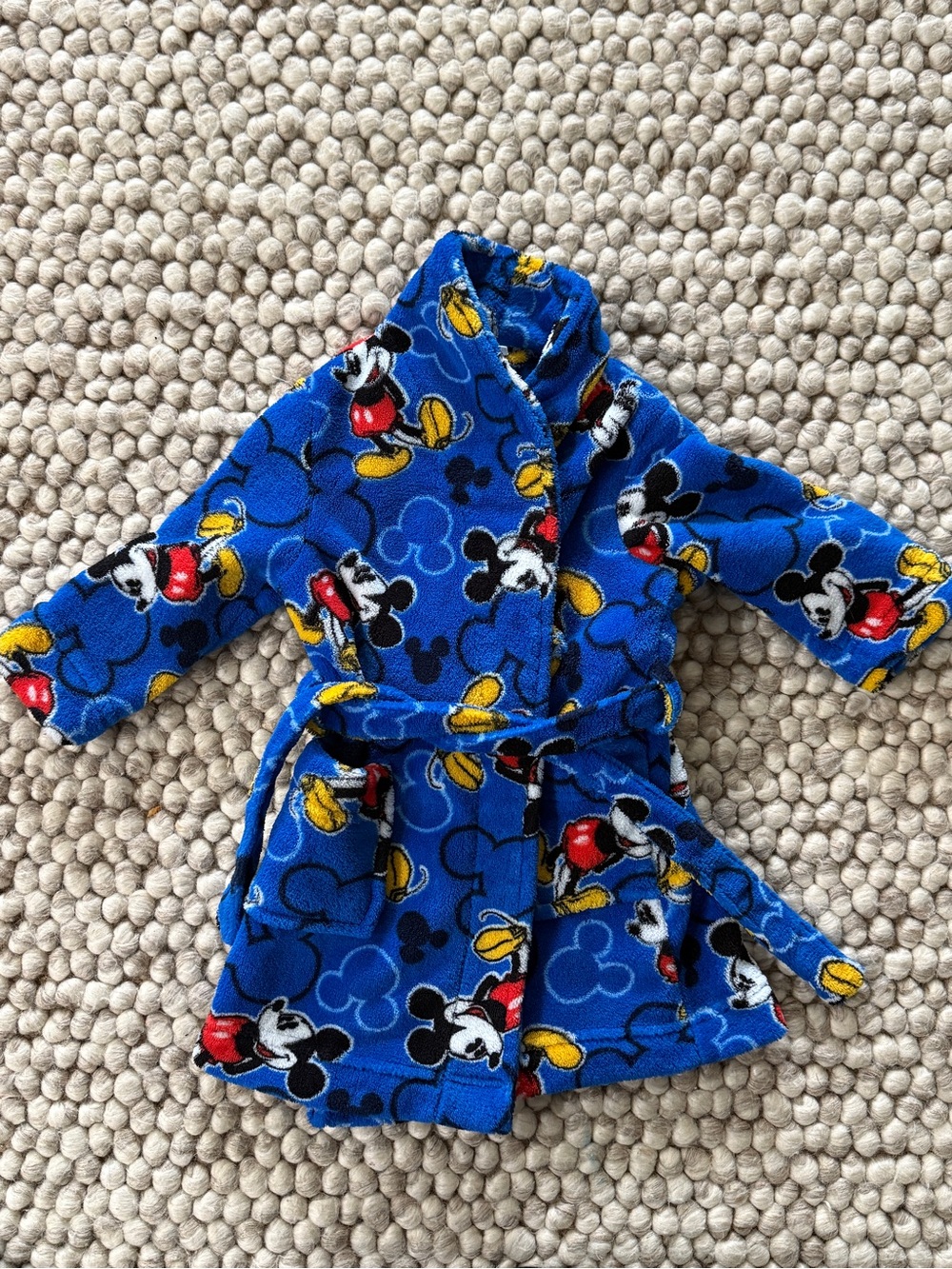 Disney Mickey Mouse Kids' Fleece Pajama Robe